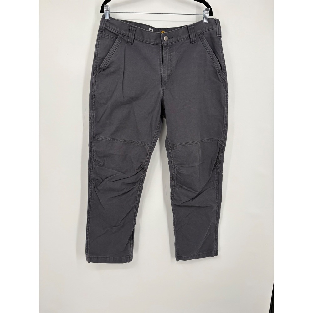Carhartt Relaxed Fit Full Swing Work Pants Men's 36x30 Charcoal Gray Cargo